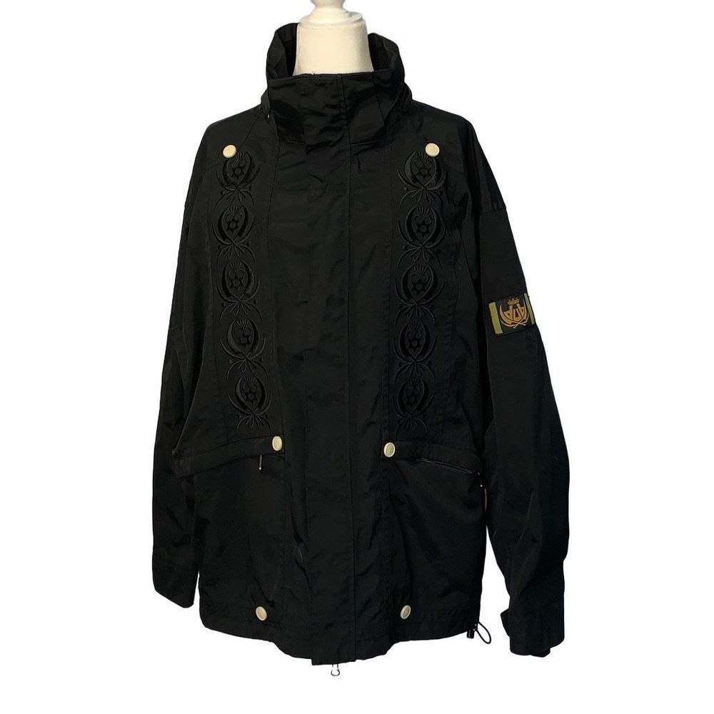 𝅺dub Womens Weather Gear Snowboarding Winter Lined Zip Coat L